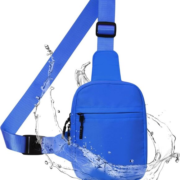 Vibrant Color Mini Sling Bag with Multiple Compartments - Machine Washable - Picture 1 of 7
